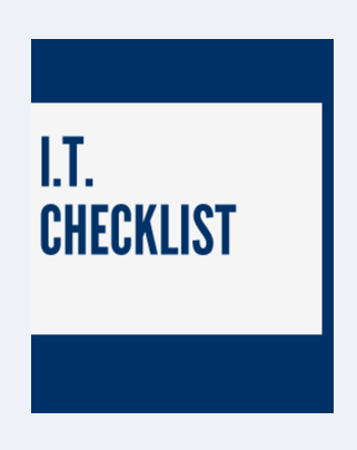 I.T. checklist for hosting events